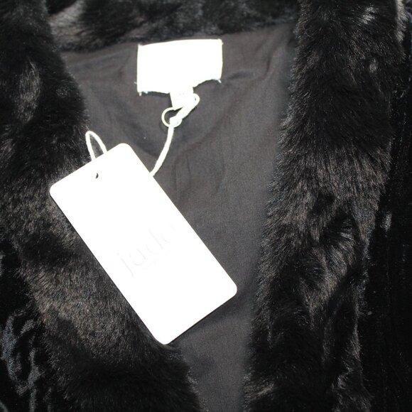 NWT Johnny Was 3J Workshop Biya JWLA Rachella Vest Bethanie Faux Fur Velvet M - Picture 4 of 8